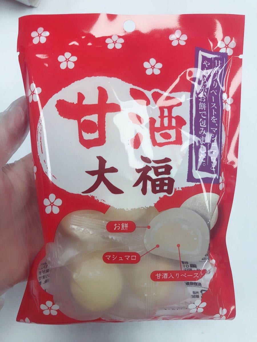 Tomazu Amazake Daifuku 甘酒大福麻薯3pkg Out Kazy Japanese